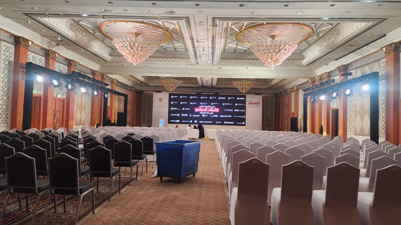 Event stage preparation
