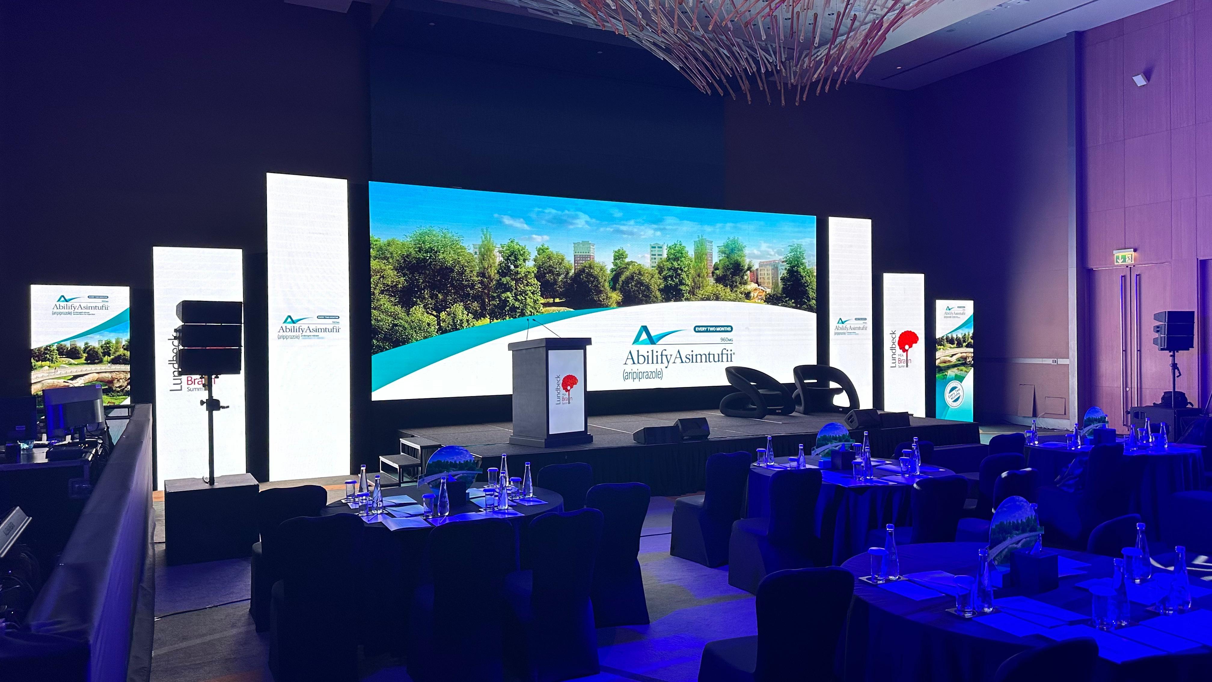 Event stage preparation